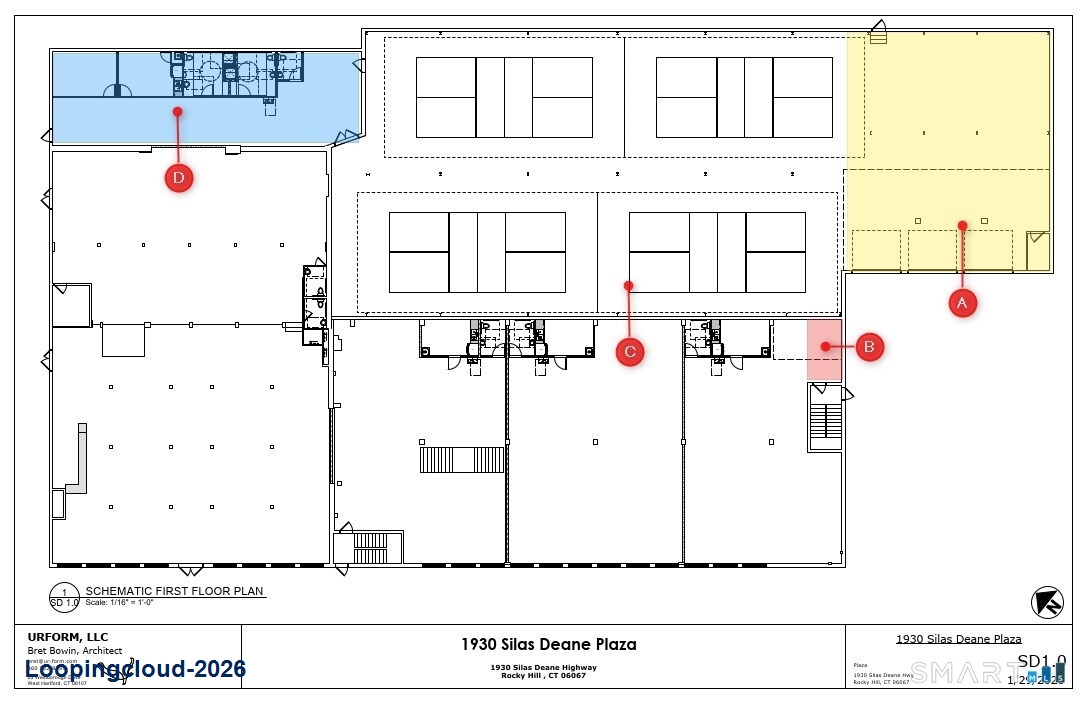 Versatile 35,705 SF Retail & Industrial Warehouse Facility for Sale in Rocky Hill, CT