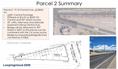 Commercial Land for Sale in Albuquerque, NM | 9110 Central Ave SW