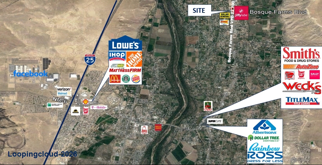 Commercial Land for Sale in Bosque Farms, NM | 1165 Bosque Farms Blvd