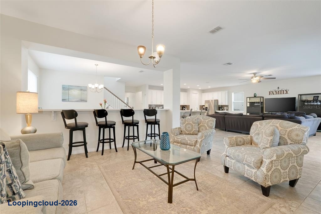 9 Bed Furnished Pool Home in Solara Resort | Kissimmee Short-Term Rental