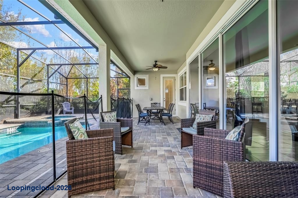 9 Bed Furnished Pool Home in Solara Resort | Kissimmee Short-Term Rental