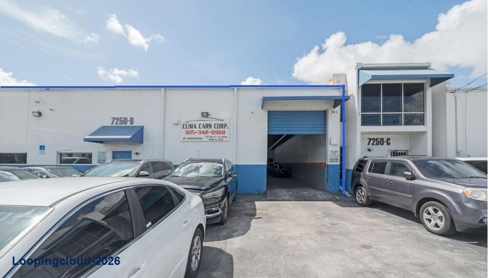 Industrial Bay with Office and Heavy Power for Lease in Miami Airport West