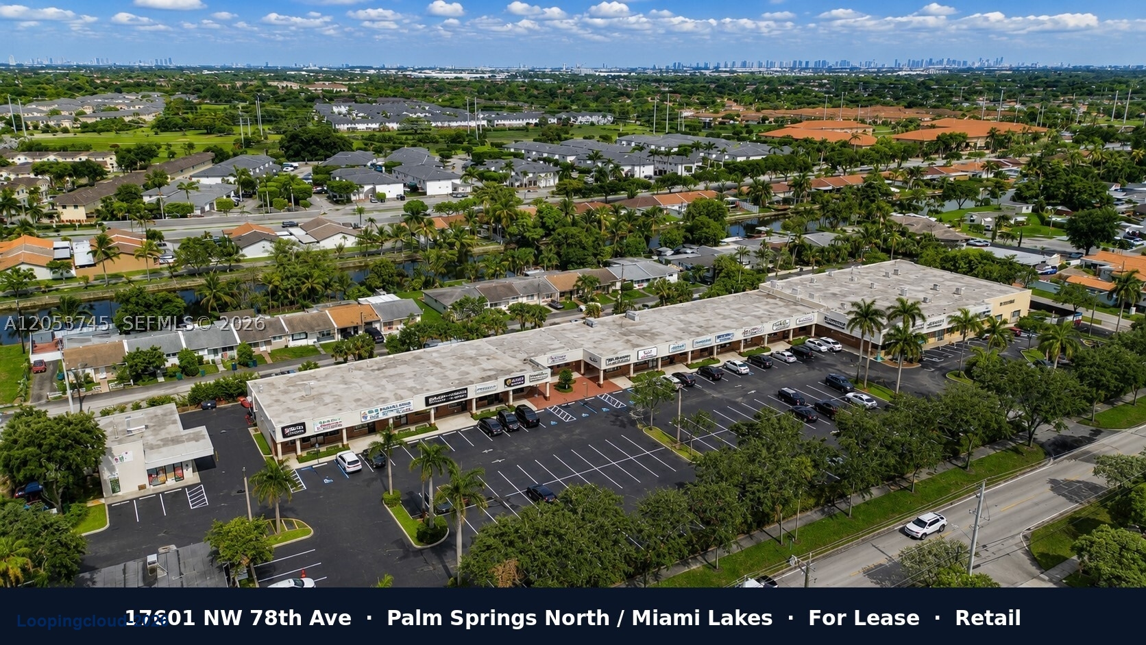 Prime 1,500 SF Retail Space For Lease in Hialeah / Palm Springs North ($30/SF NNN)