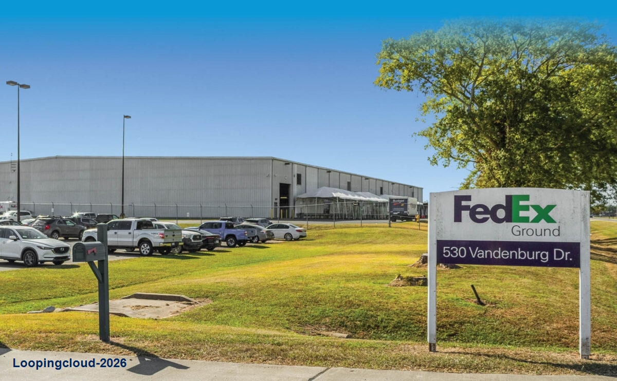 FedEx Ground Distribution Facility for Sale | Alexandria, LA ($10.47M, 6.25% Cap)