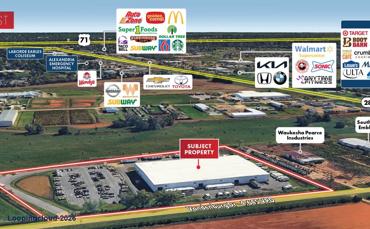 FedEx Ground Distribution Facility for Sale | Alexandria, LA ($10.47M, 6.25% Cap)